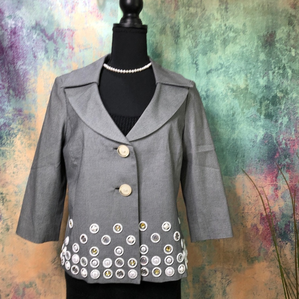 π Cynthia Steffe Unique RARE 50s style Blazer